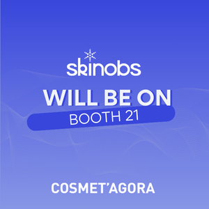 skinobs cosmet'agora booth