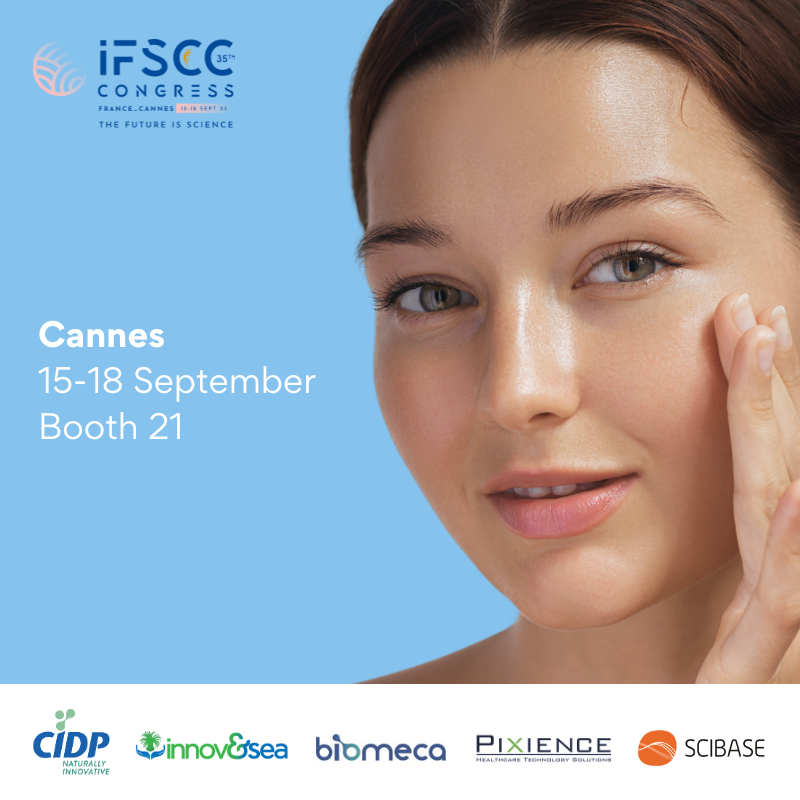 Congrès IFSCC à Cannes, 15-18 septembre, Stand 21.