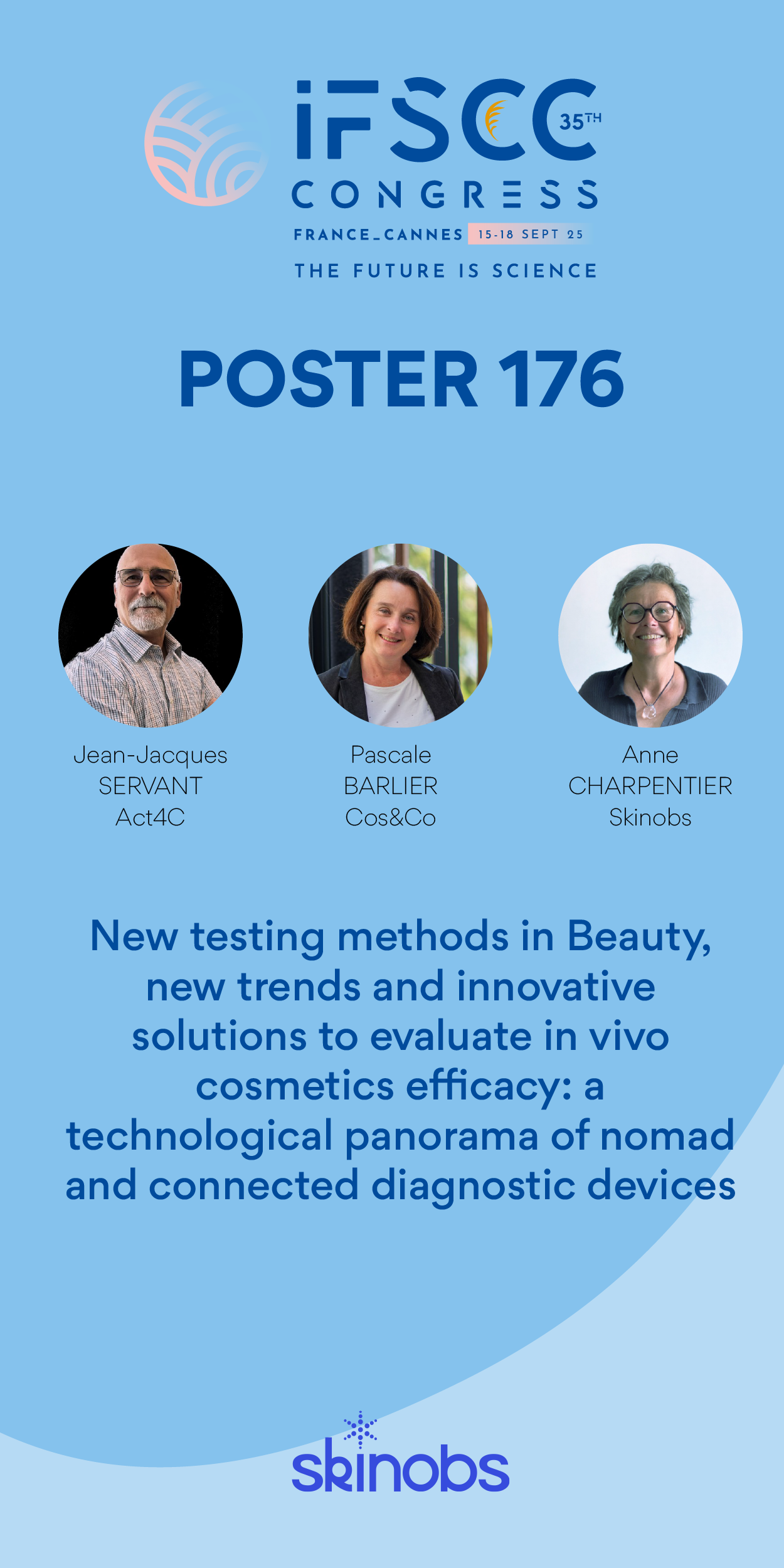 Congrès IFSCC, méthodes test beauté, France 2025
