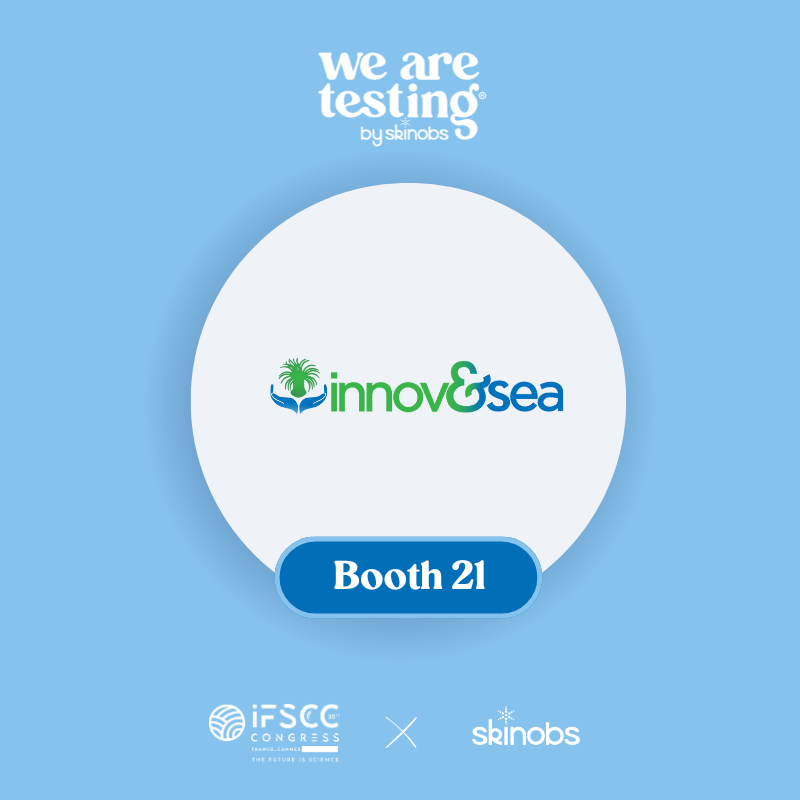 Stand Innov & Sea au congrès IFSCC.