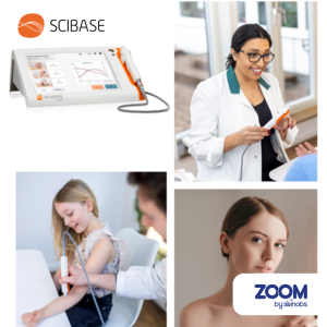 Appareil dermatologique Scibase en utilisation médicale
