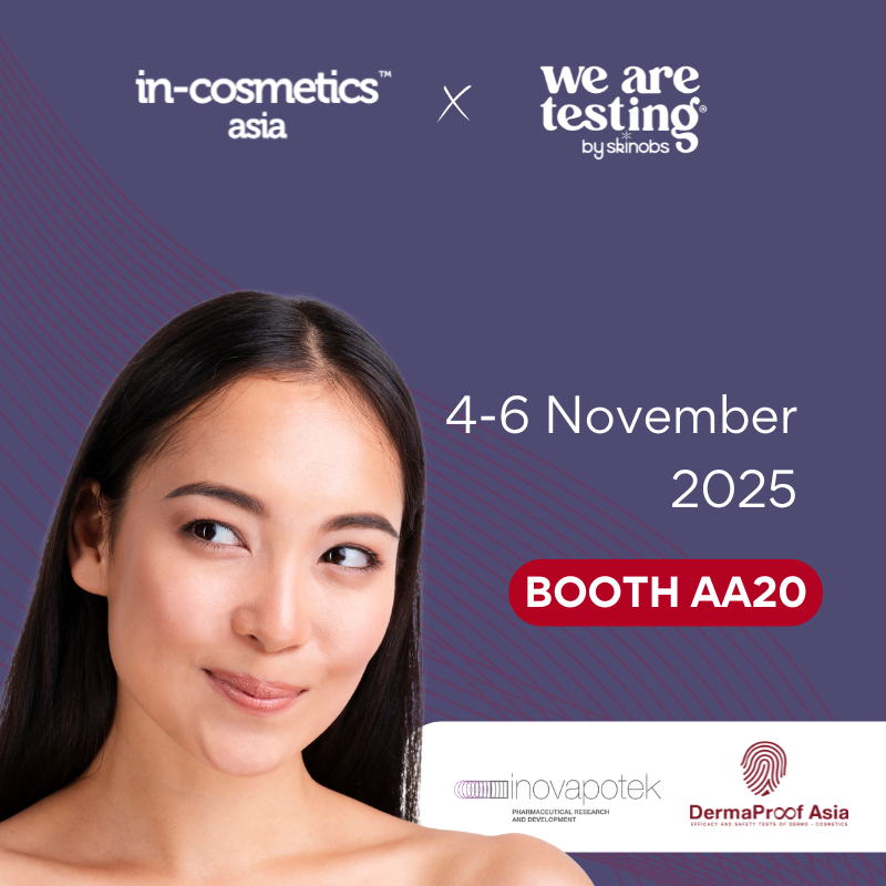 Salon cosmétique Asie, 4-6 novembre 2025, stand AA20.