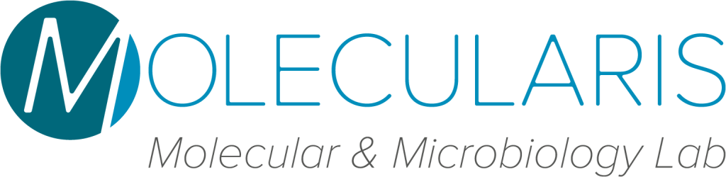 Logo du laboratoire Molecularis, microbiologie et moléculaire.
